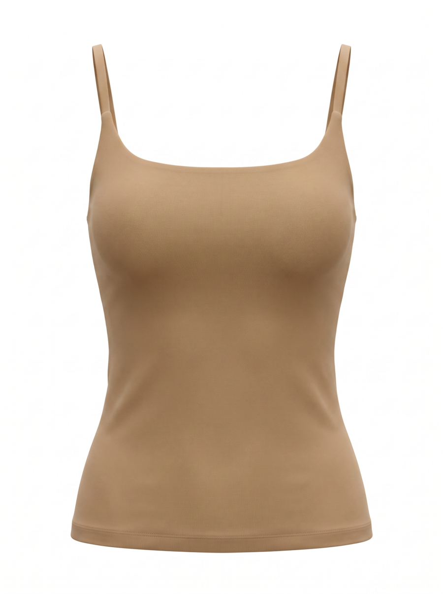 Essential Tank Khaki1