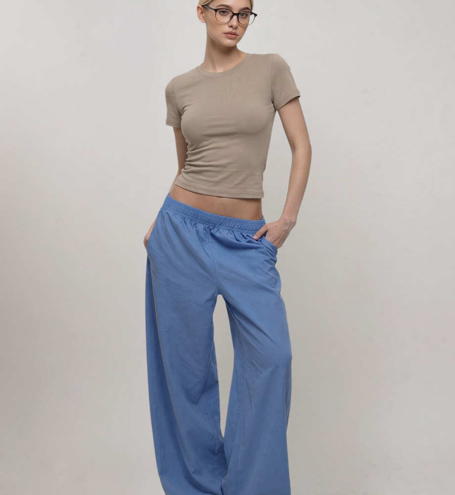Sculpt tee Taupe 1